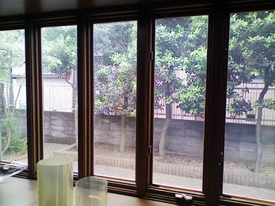 防犯フィルムのＵＬＴＲＡ２２００-Ａ施工