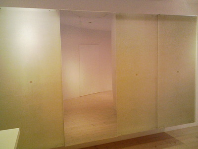 ミラーフィルム設置完了