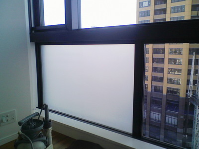 ﾐﾙｷｰﾎﾜｲﾄ施工途中