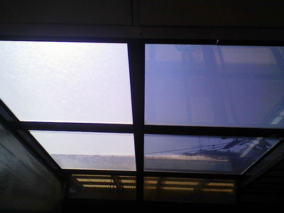 施工比較です。