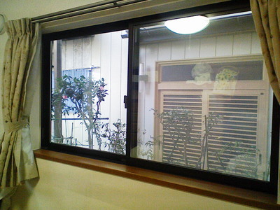 防犯フィルム施工完了