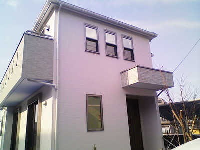 アンバー３５ＬＥ施工完了外側より