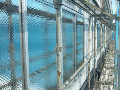 シルバー１５外貼り完了です。