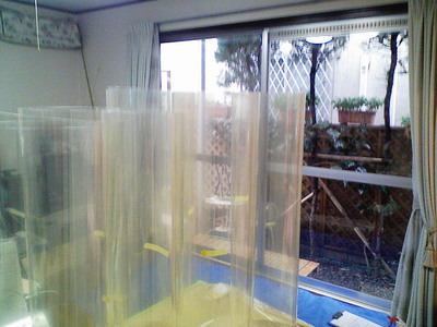 防犯フィルム施工