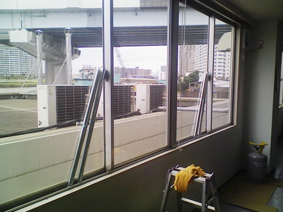 ナノ８０Ｓ施工前です