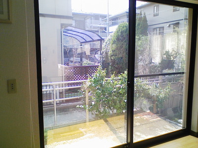 アンバー３５施工完了部屋内より撮影です