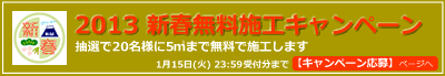 新春キャンペーンバナー