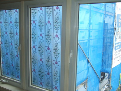 施工比較です。