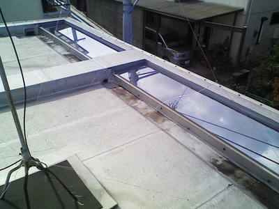 トップライト施工完了