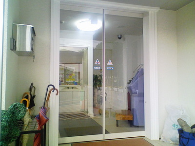 施工前です。外側より撮影