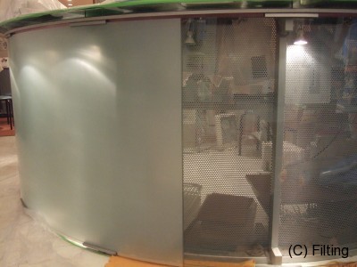 片側剥離完了です