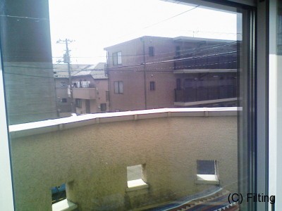 アンバー３５施工完了です。外側より撮影