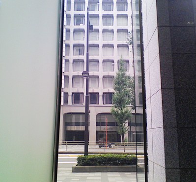 飛散防止フィルム施工完了