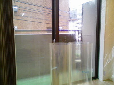 防犯フィルム施工