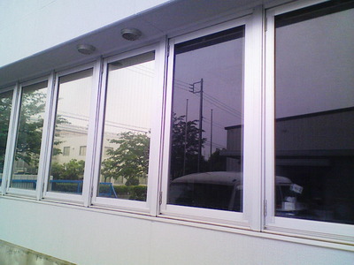 アンバー３５ＬＥ施工比較です。