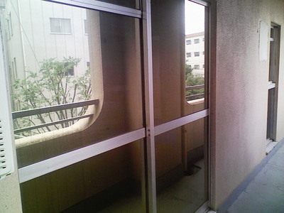 アンバー３５施工完了外側より撮影