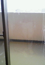 ﾋﾟｭｱﾘﾌﾚ施工途中