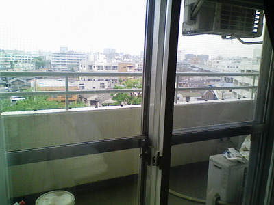 飛散防止フィルムの【ＳＨ２ＣＬＡＲ】施工完了